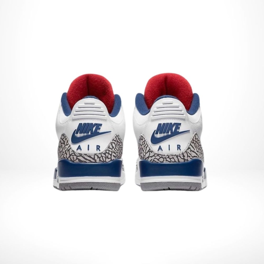 Rear view of Air Jordan 3