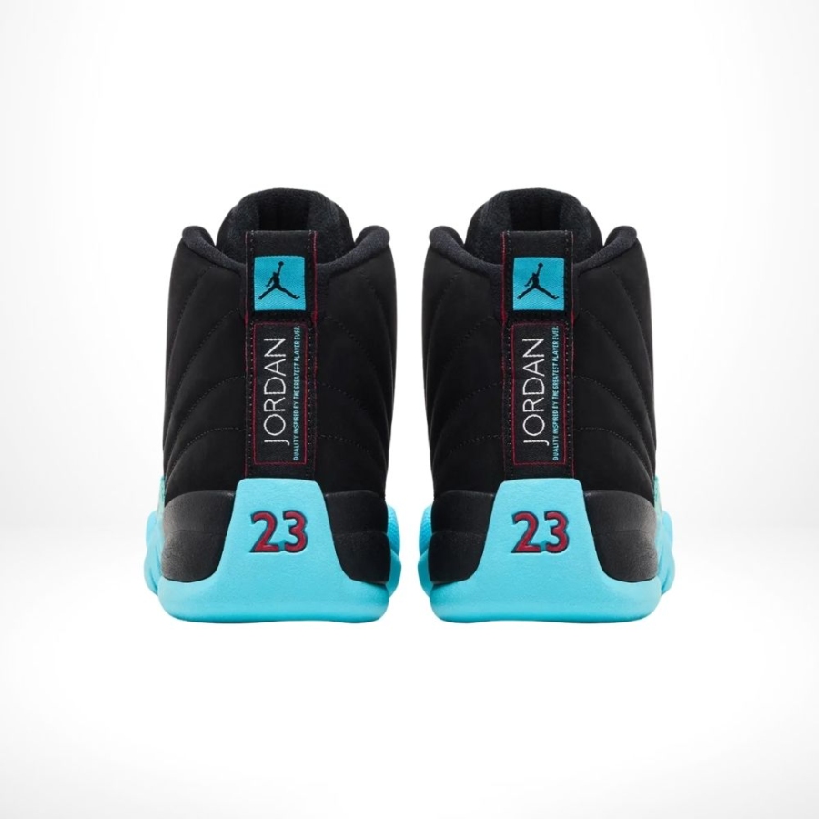 Rear view of Air Jordan 12