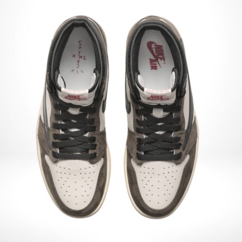 Top view of Air Jordan 1