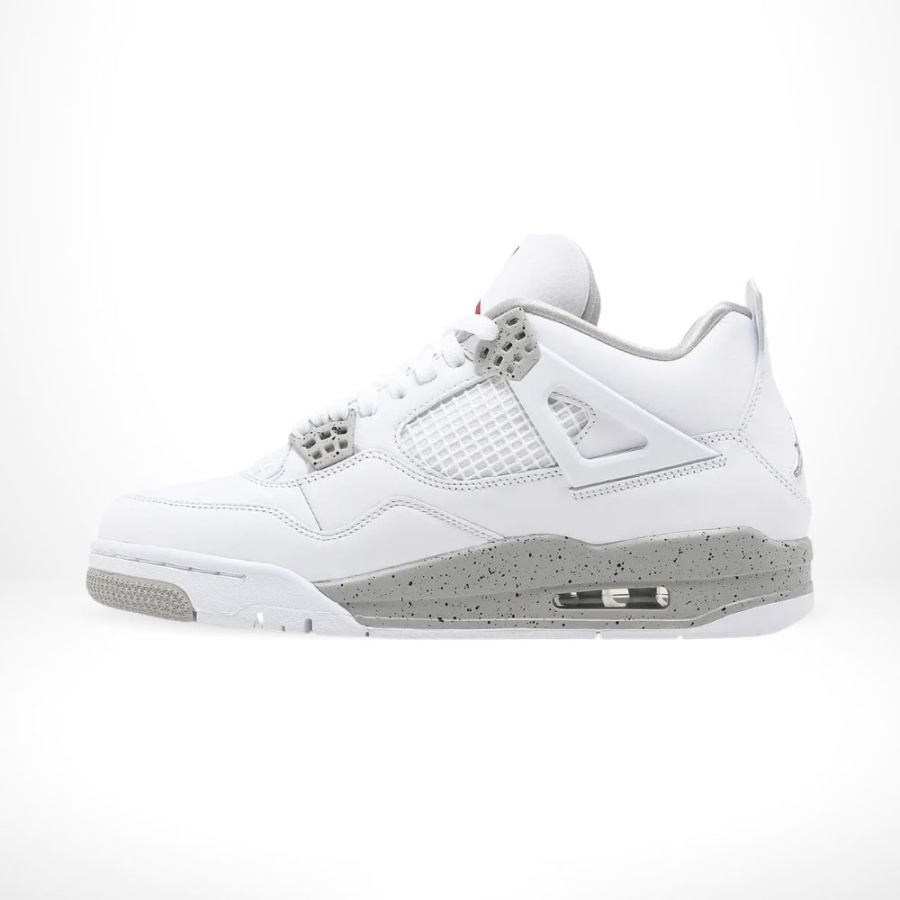 Side profile of Air Jordan 4