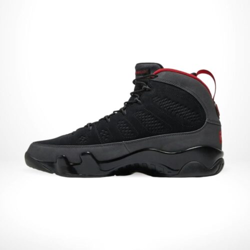 Side profile of Air Jordan 9