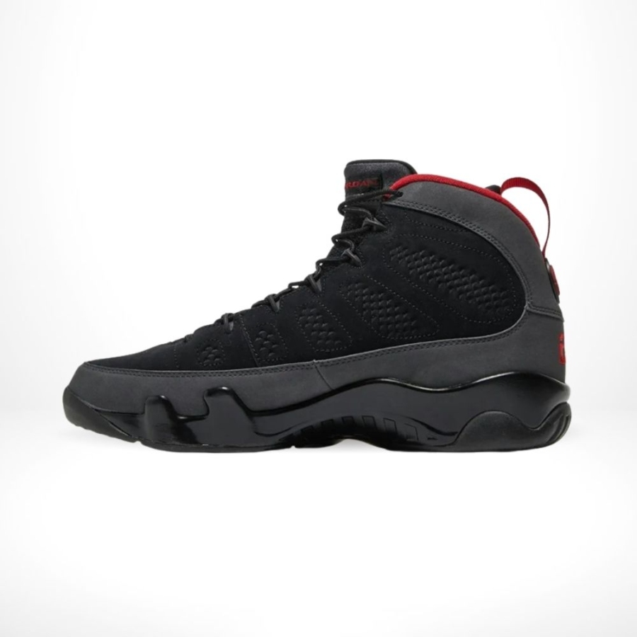 Side profile of Air Jordan 9