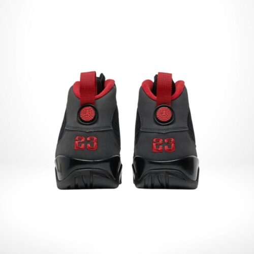 Rear view of Air Jordan 9