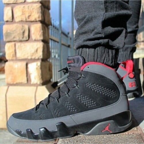 Real lifestyle image of Air Jordan 9