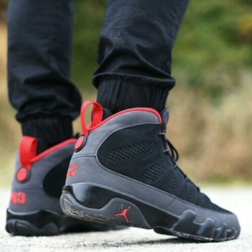 Real lifestyle image of Air Jordan 9