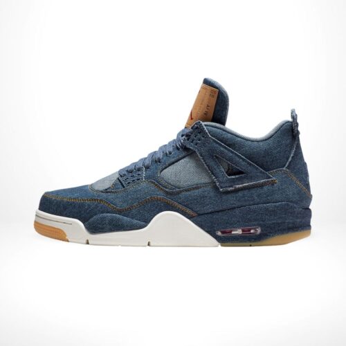Side profile of Air Jordan 4