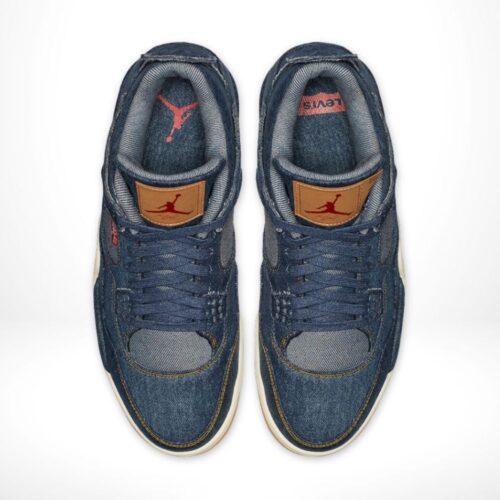 Top view of Air Jordan 4