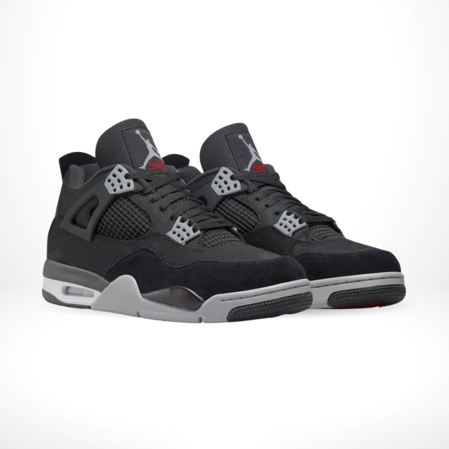 Angle view of Air Jordan 4