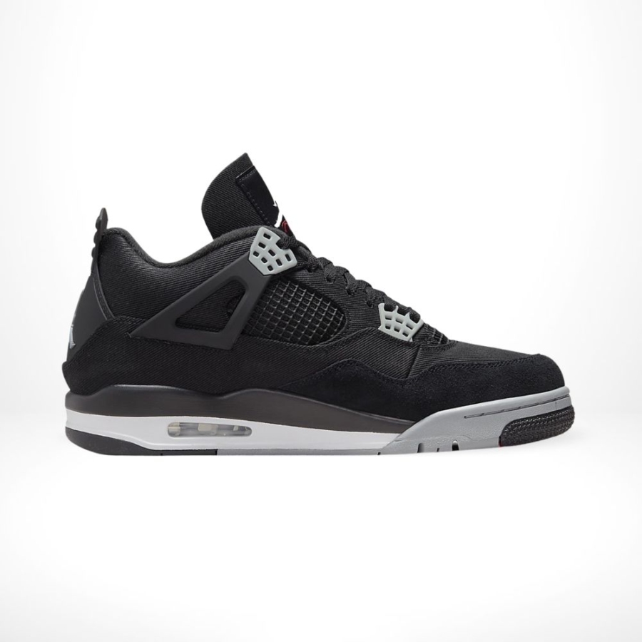 Side profile of Air Jordan 4