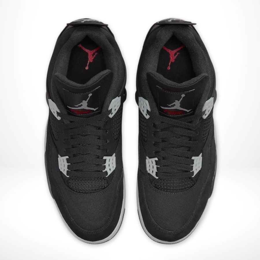 Top view of Air Jordan 4