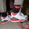 Real lifestyle image of Air Jordan 3
