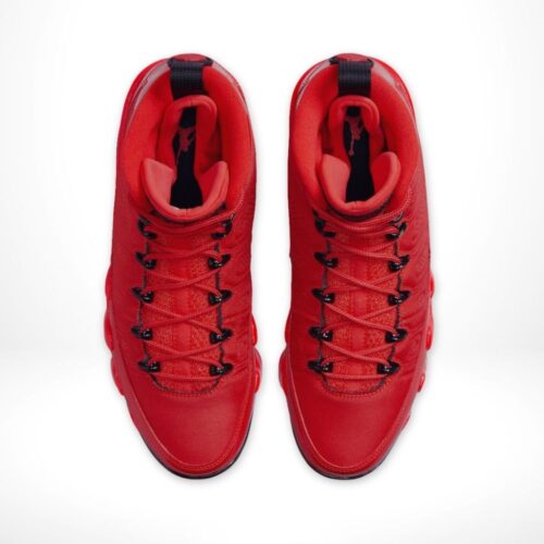 Top view of Air Jordan 9