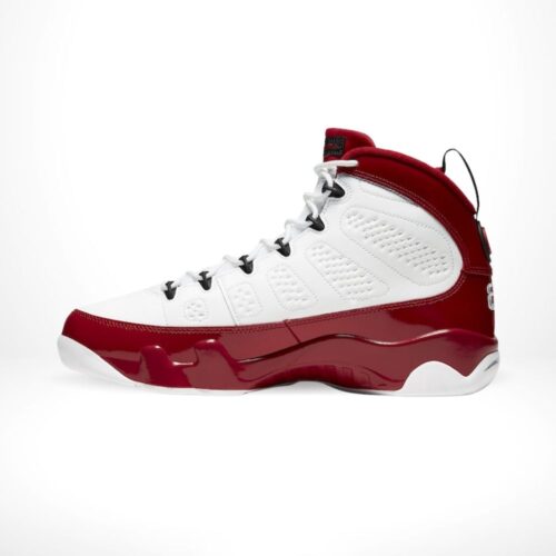Side profile of Air Jordan 9