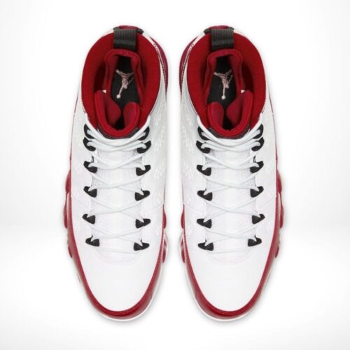 Top view of Air Jordan 9