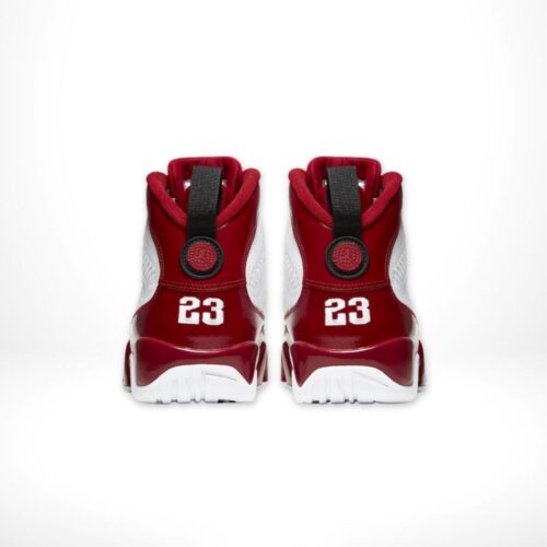 Rear view of Air Jordan 9
