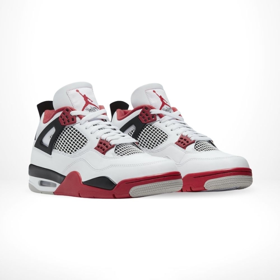 Angle view of Air Jordan 4