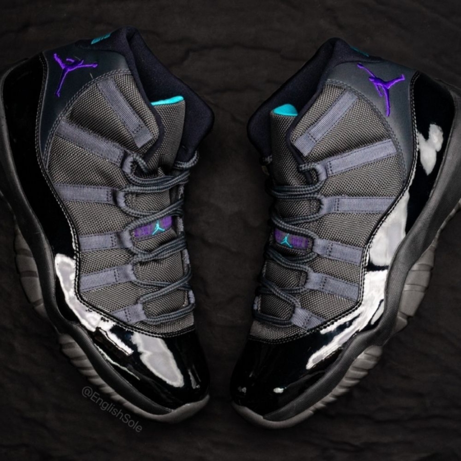 Real lifestyle image of Air Jordan 11