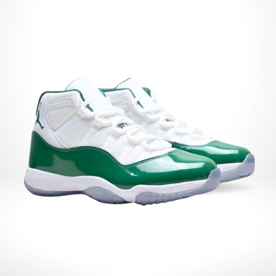 Air Jordan 11 Retro High White And Green - Image 2