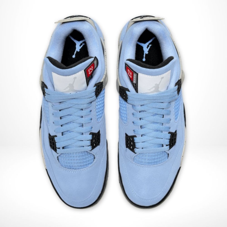 Top view of Air Jordan 4