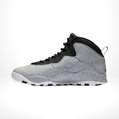 Side profile of Air Jordan 10