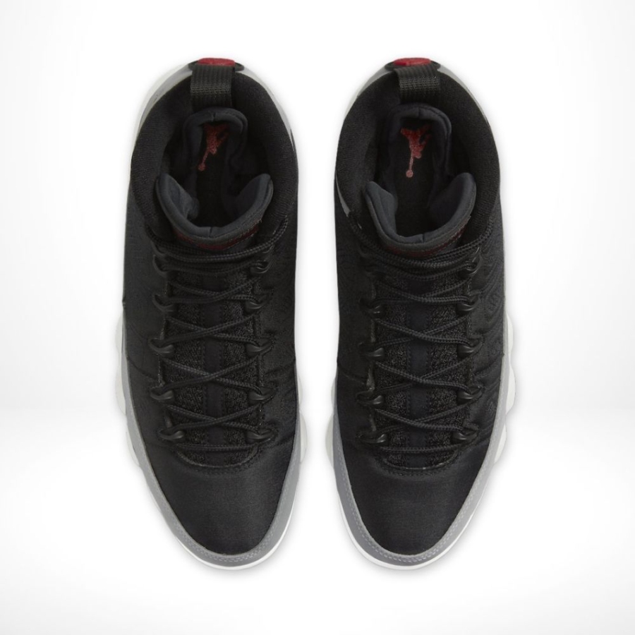 Top view of Air Jordan 9