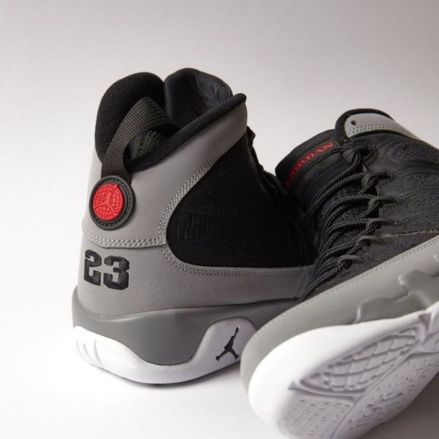 Real lifestyle image of Air Jordan 9