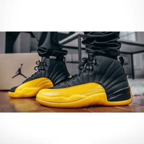 Real lifestyle image of Air Jordan 12