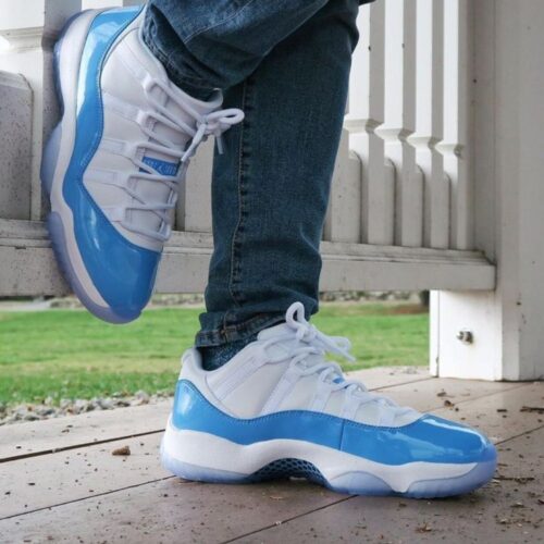 Real lifestyle image of Air Jordan 11