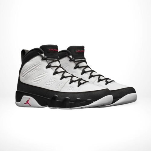 Angle view of Air Jordan 9