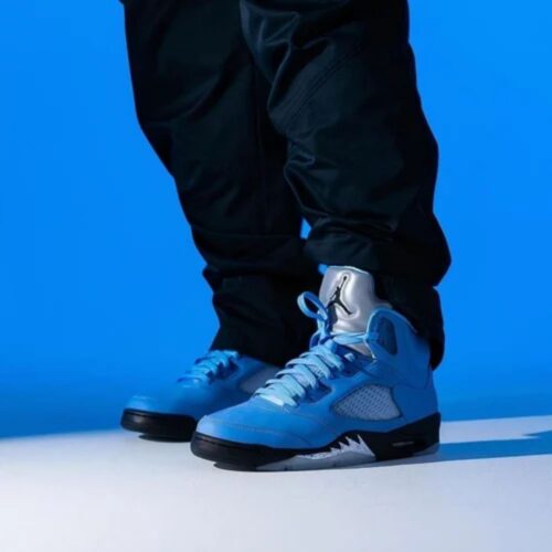 Real lifestyle image of Air Jordan 5