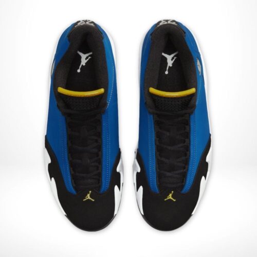 Top view of Air Jordan 14