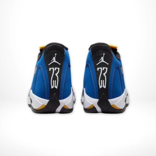 Rear view of Air Jordan 14