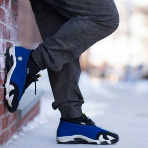 Real lifestyle image of Air Jordan 14