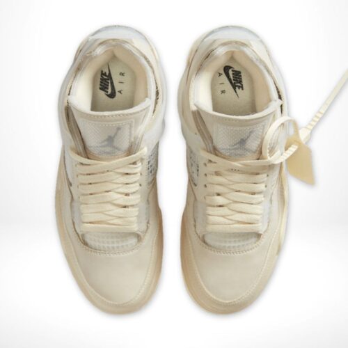 Top view of Air Jordan 4