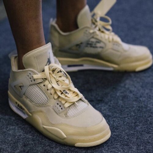 Real lifestyle image of Air Jordan 4