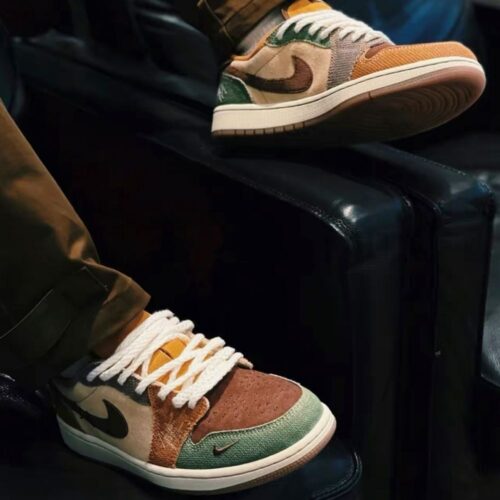 Real lifestyle image of Air Jordan 1