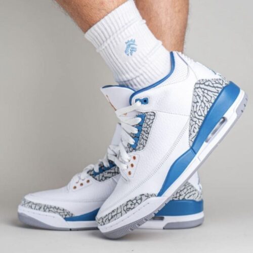 Real lifestyle image of Air Jordan 3