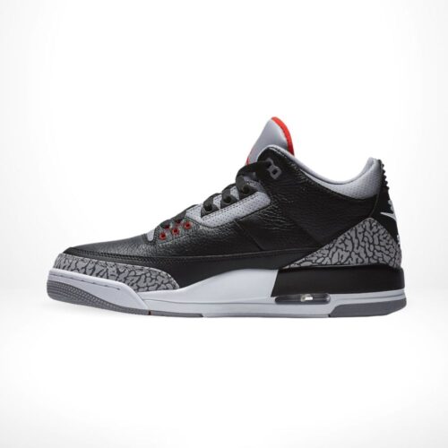 Side profile of Air Jordan 3