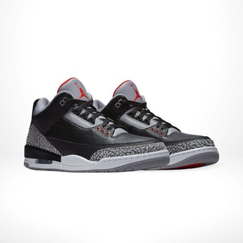 Angle view of Air Jordan 3