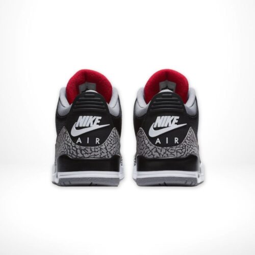 Rear view of Air Jordan3