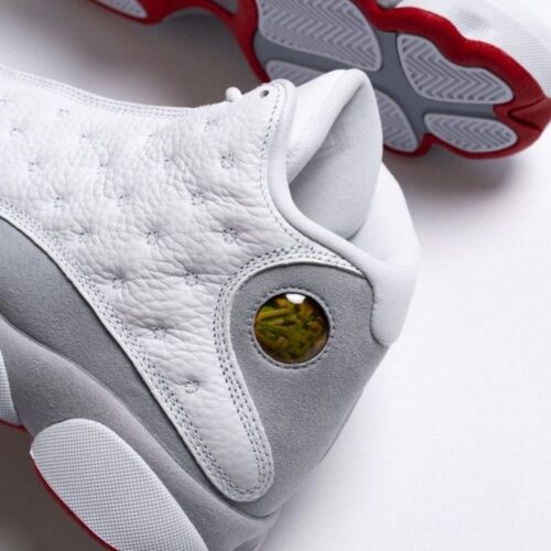 Side profile of Air Jordan 13