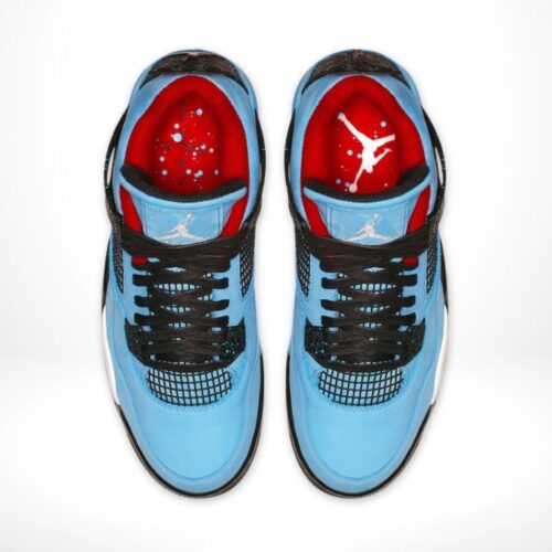 Top view of Air Jordan 4