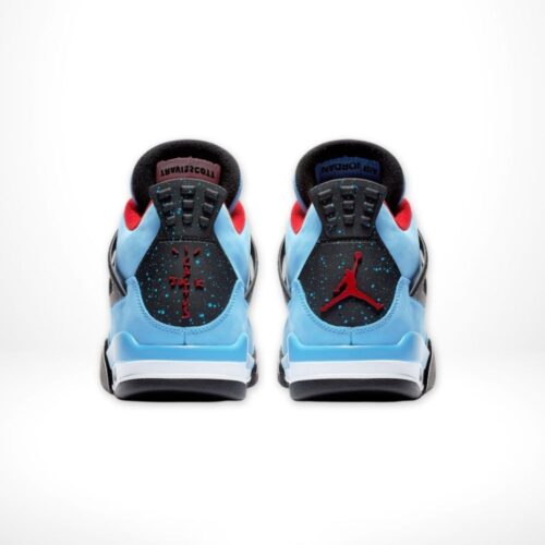 Rear view of Air Jordan 4