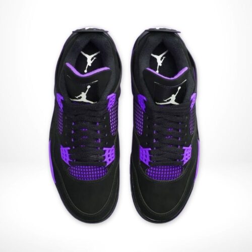 Top view of Air Jordan 4