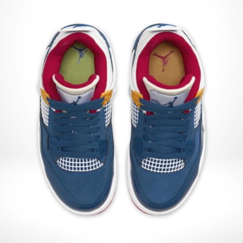 Top view of Air Jordan 4
