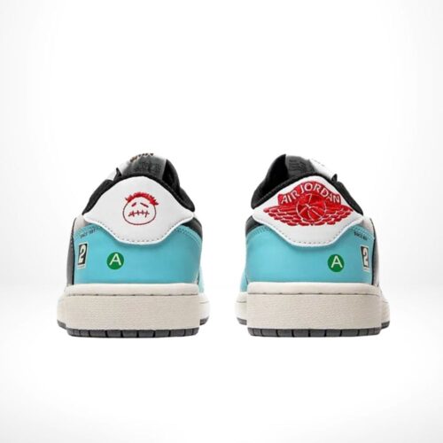 Rear view of Air Jordan 1
