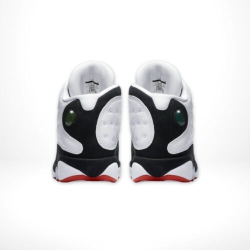Rear view of Air Jordan 13