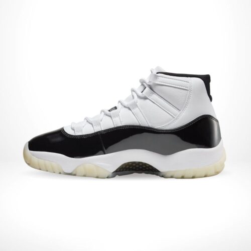 Side profile of Air Jordan 11