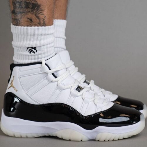 Real lifestyle image of Air Jordan 11