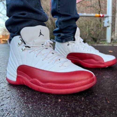 Real lifestyle image of Air Jordan 12